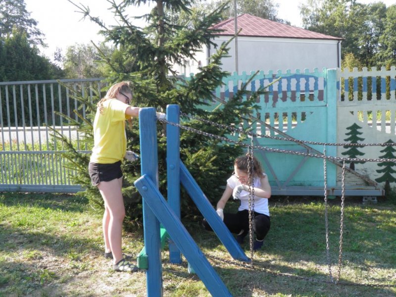 wolontariat malowanie